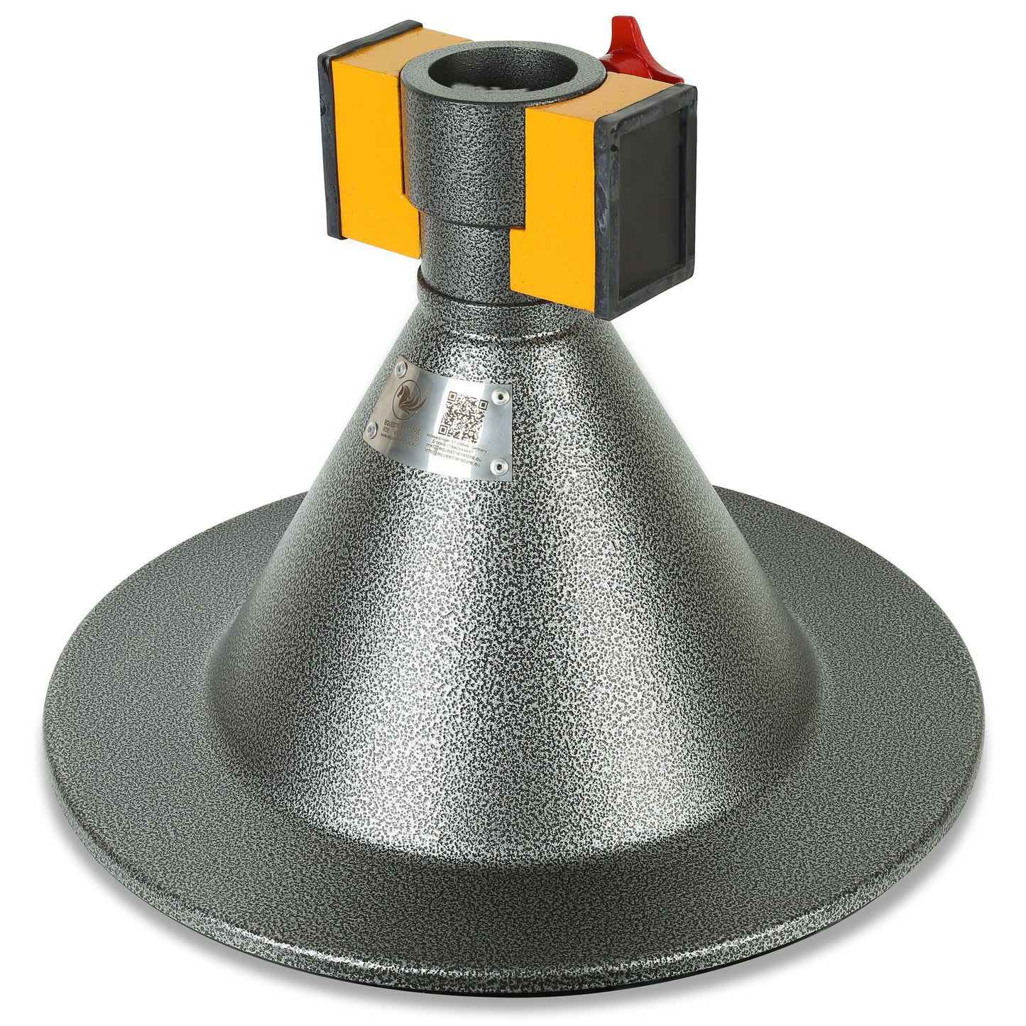 Farrier Hoof Stand.German Technology for Farriers Shoeing Stand, Trimming Hoof Stand for All Horse Sizes Strong 90 lb Magnet, Non-Slip Rubber Base (Black)