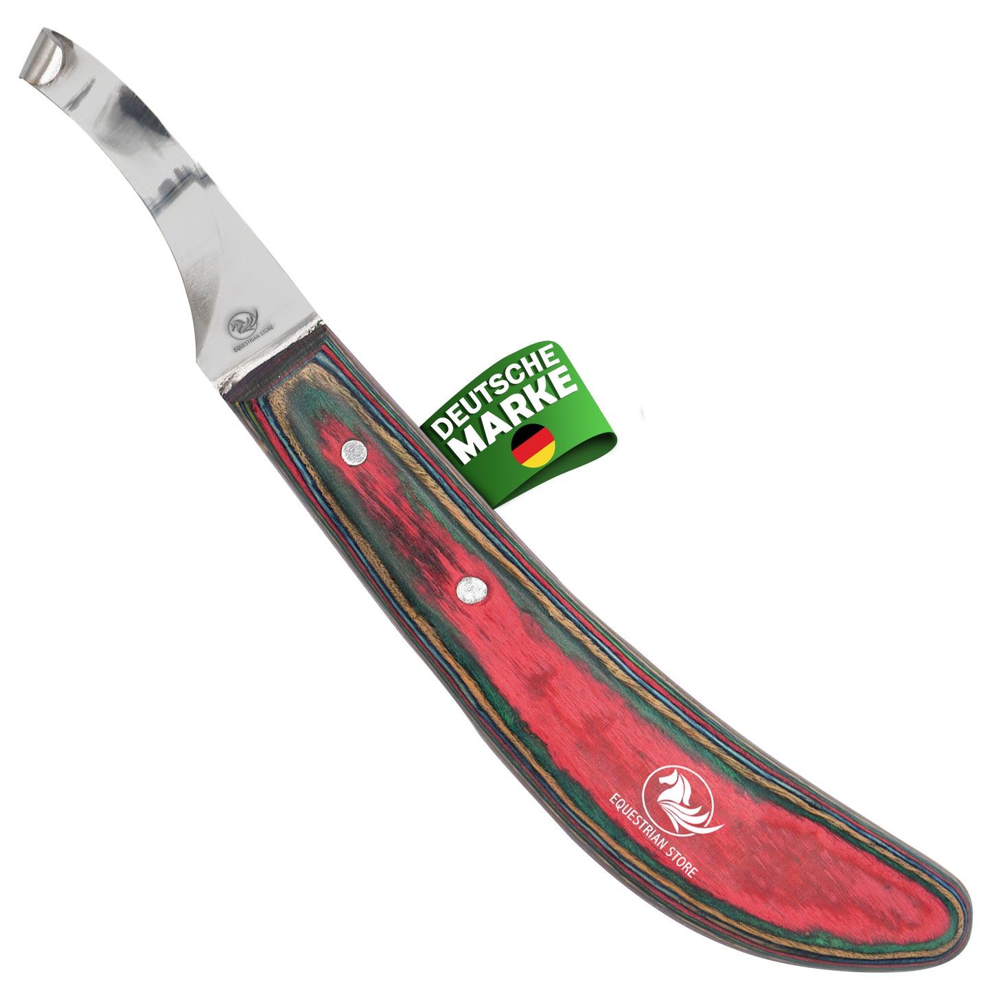 Professional Hoof Knife – Stainless Steel Farrier Tool for Horse Hoof Trimming-Right-Handed