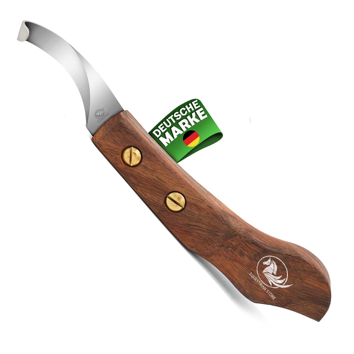 Professional Hoof Knife – Stainless Steel Farrier Tool for Horse Hoof Trimming-Right-Handed