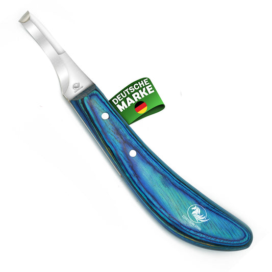 Double-Edge Hoof Knife Right-Handed – Professional Farrier Tool for Horses